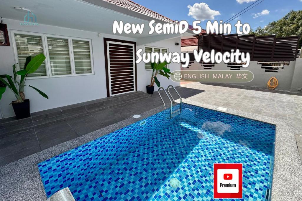 Private Pool Semid 5 Min Walk Sunwayvelocity Max 21 Pax * Kuala Lumpur
